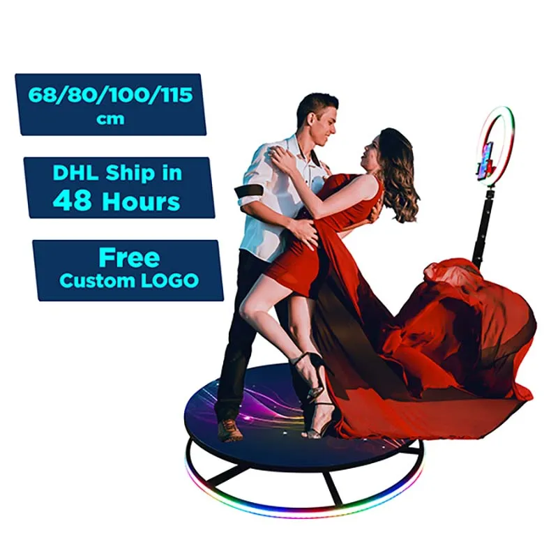 Factory 360 Photo Booth Magnet Logo With Free Accessories 360 Photo Booth 3.5 Free Custom Logo Photo Booth 360 Shell Kiosk Props