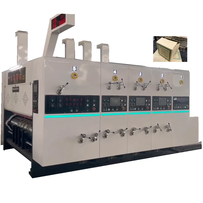 Low wholesale prices SYKM Box Printing Machine Corrugated Carton HD Flexo Printer Die Cutter Stacker