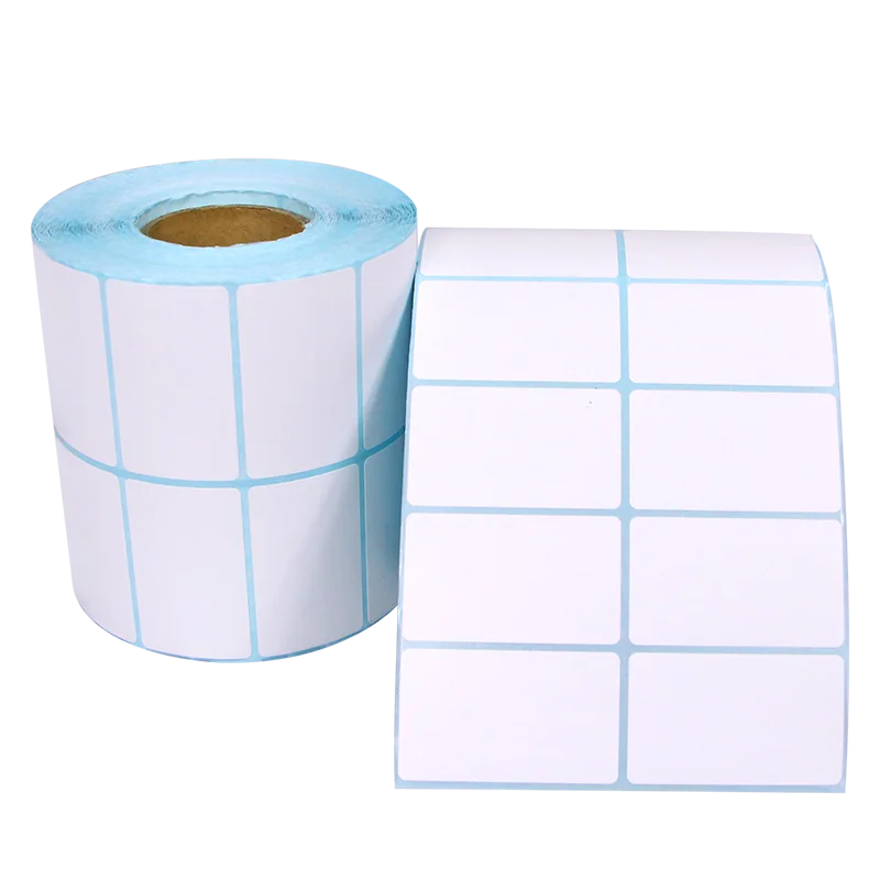 Thermal Shipping Label Sticker Thermal Paper Custom Sticker Adhesive Sticker Small Core(18mm) Factory Sell Waybill Waterproof