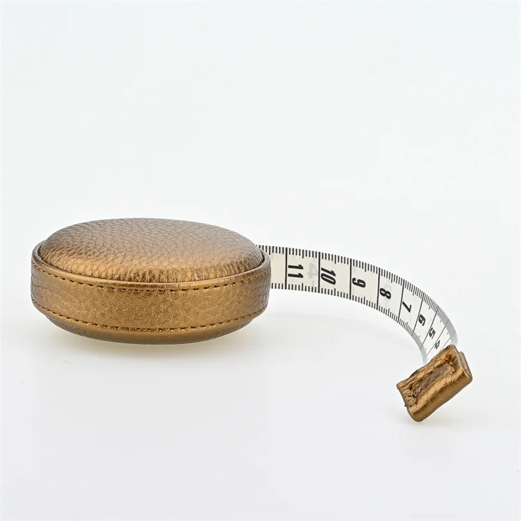 Leather Measuring Tape 2022 Fashion 60-inch Custom PU Leather Tape Measure