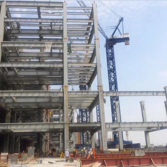 Prefabricated Steel Structure Column Fabrication for Highrise Building Stairs