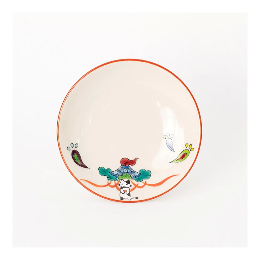 Japanese small tapas plates round dish small decorative plate