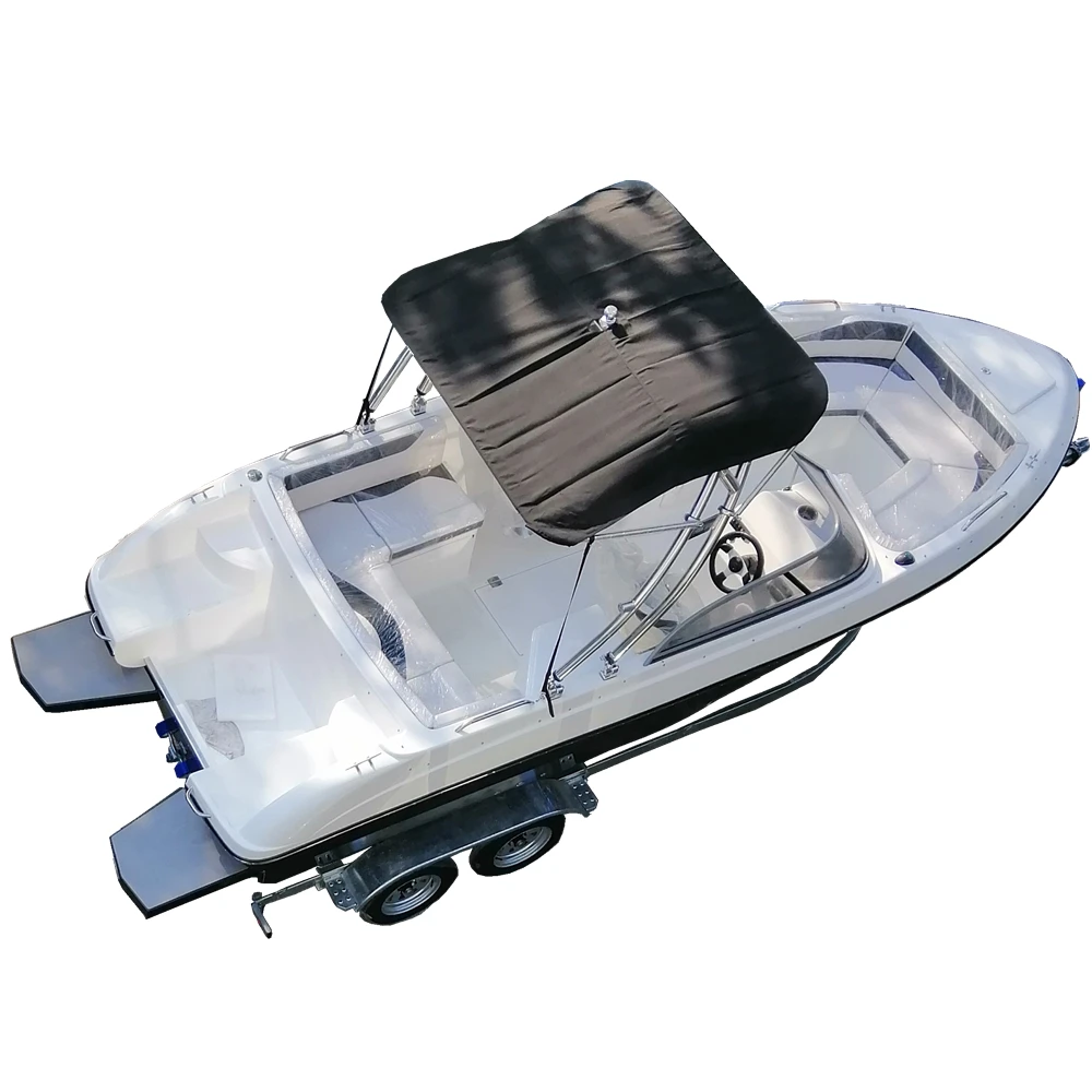 22 фута Стекловолоконная 8 пассажирская Спортивная лодка с открытой палубой для продажи одобренная Ce