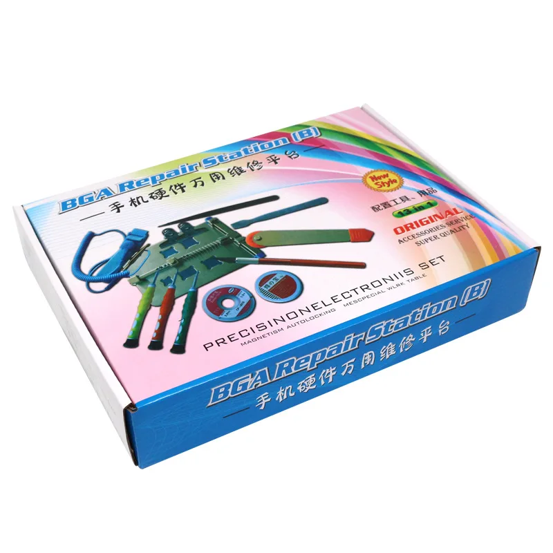 Multifunction Bga LED Motherboard Repair Tool Set Chips Repair Computer Cellphone Motherboard Repair Tool