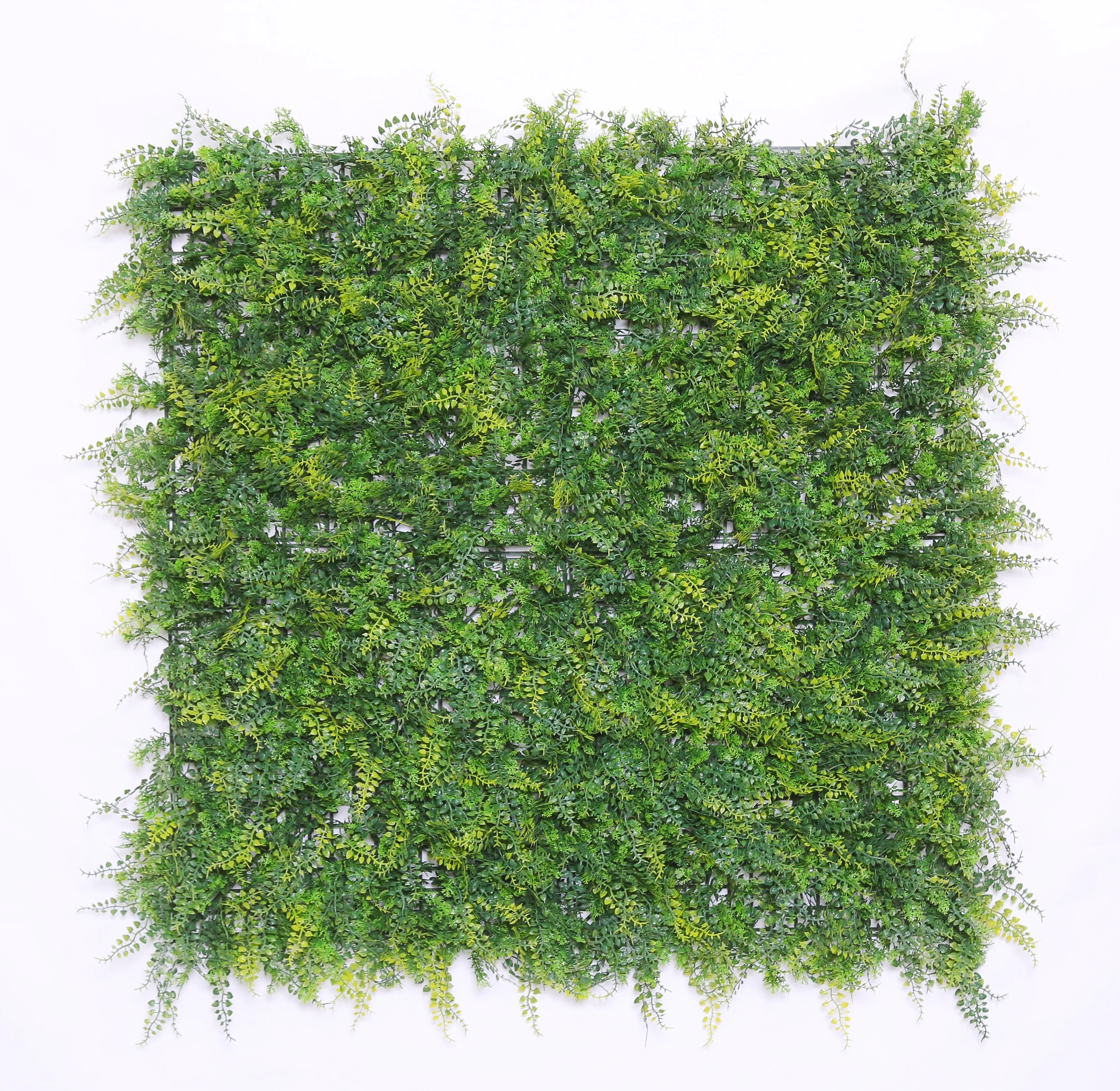 Artificial Vertical Garden Plastic Synthetic Materials Featuring Flowers Grass Panels Leaves Hedge Boxwood Outdoor Lawn Room