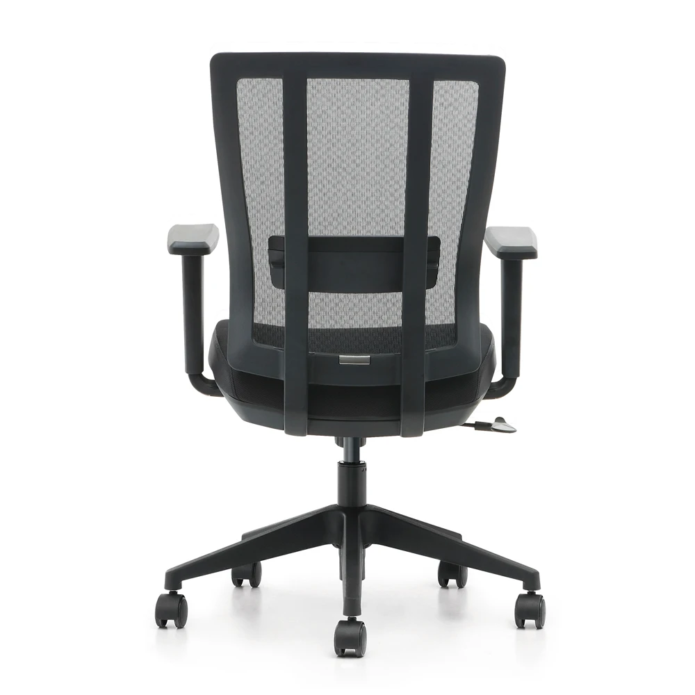 Comfortable Swivel Office Chair with Mesh Back Adjustable Headrest Fabric and Metal Material for Executive Staff from China
