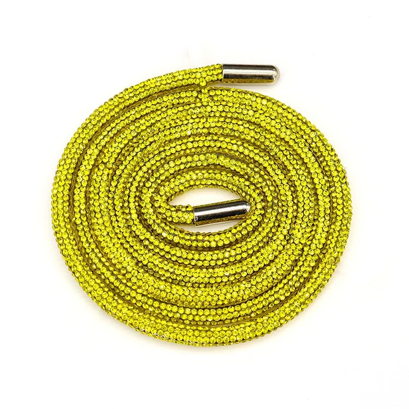 Yantuo Crystal 120/6 mm crystal rhinestone shoe laces rope trim chain garment accessory bling rhinestones for shoe laces