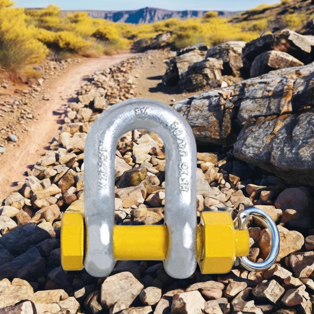 Monster4WD Heavy Duty High Quality Bolt Type Rated US Style D-Shackle