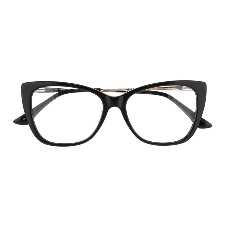 High Quality Hot Sale Retro Simple Irregular Square Cat Eye Acetate Acetate Combined Optical Glasses