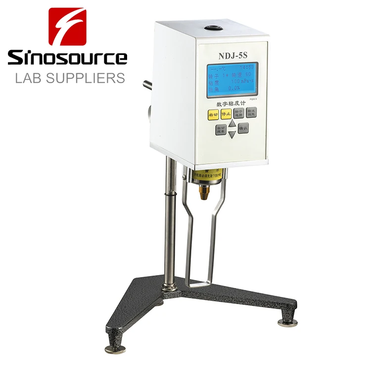 2 000 000 cps temperature control measuring brookfield 8s viscometer/NDJ-8s