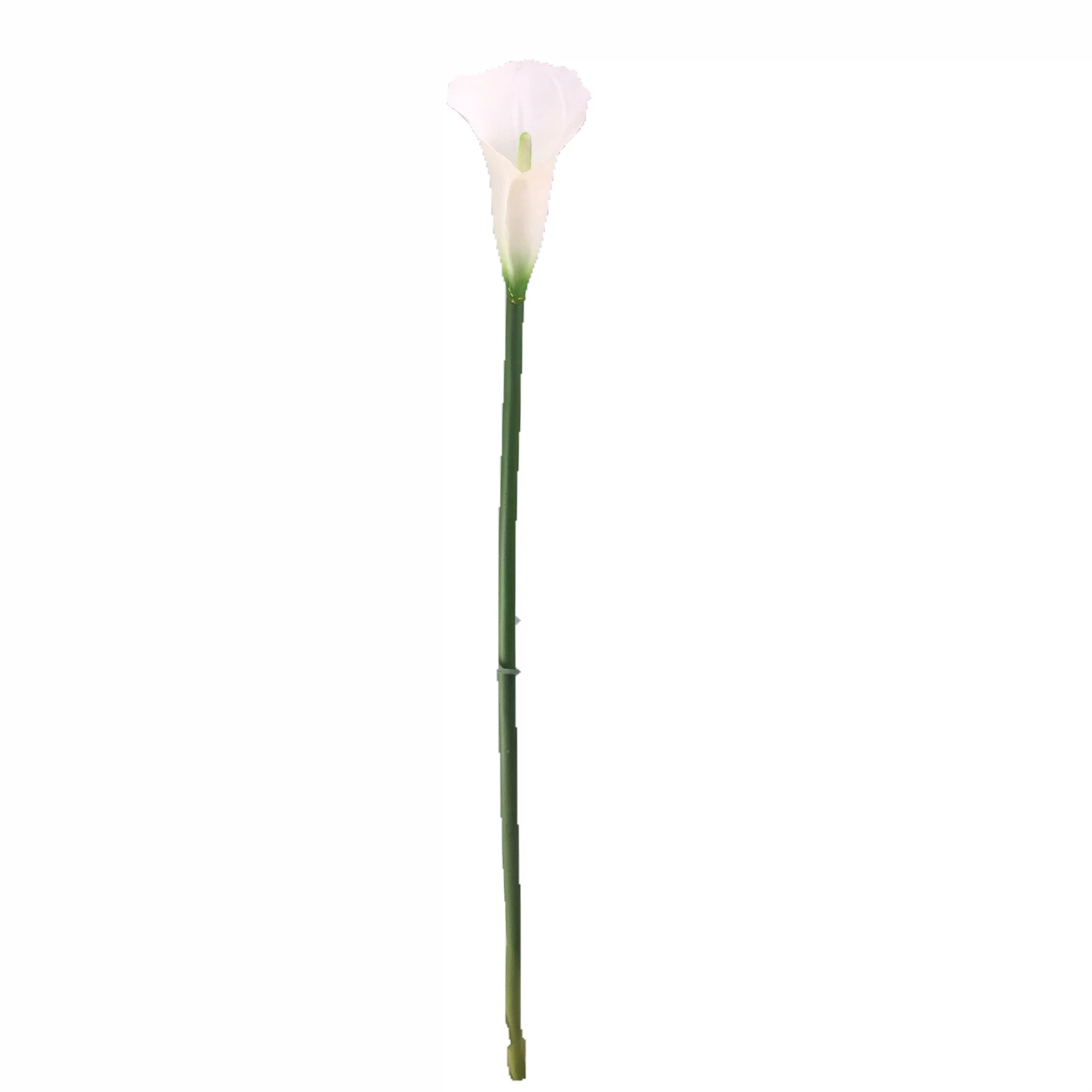 
Настоящие на ощупь ПВХ искусственные одиночные лилии бутоны Пластиковые цветы для украшения 