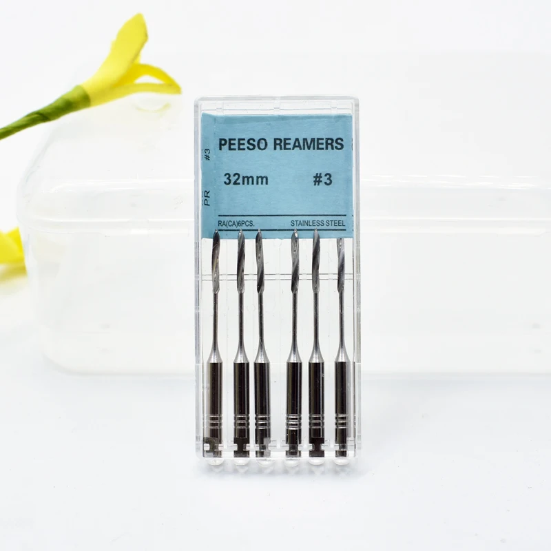 Dental Peeso reamers rotary files engine  rotary metal tool for dentist root canal use gate glidden