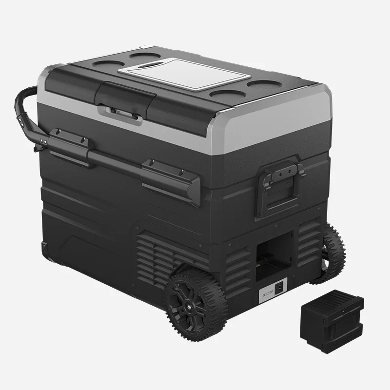 TWW 45L Alpicool portable compressor refrigerator freezer camping 12v fridge with detachable battery optional  for outdoor