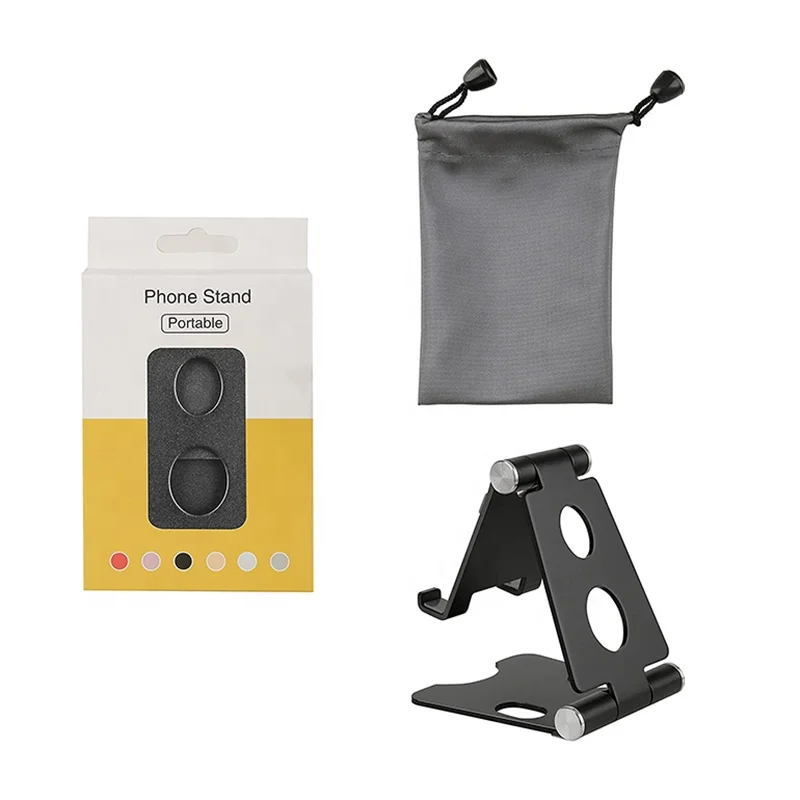 Factory Price Desk Folding Mobile Phone Holder Stand Aluminium Tablet Stand Bracket Cell Phone Holder Display Support For Table