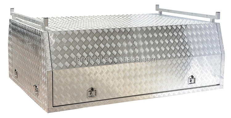 2020 Australia market hot sale  canopy tray  lightweight half UTE canopy aluminium UTE tray