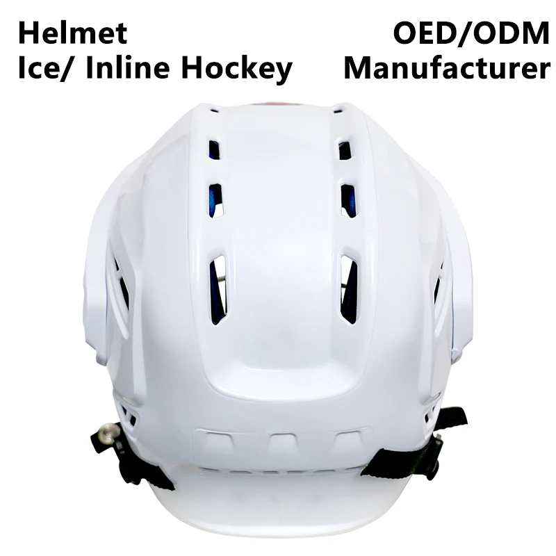 Customized ice hockey inline hockey helmet OEM Factory production Add your brand to the helmet Includes mask custom colors
