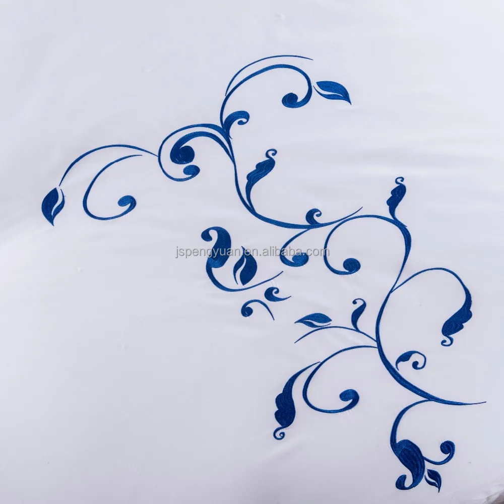 Percale Special Design Embroider Luxury Hotel Textile 5 star hotel Bedding Sheet