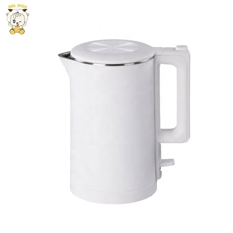 Wholesale 1.7L Boil-dry Protection Thermos Stainless Coffee Kettle Electric Kettles Digital White OEM Heating Tube 3 Years 1500
