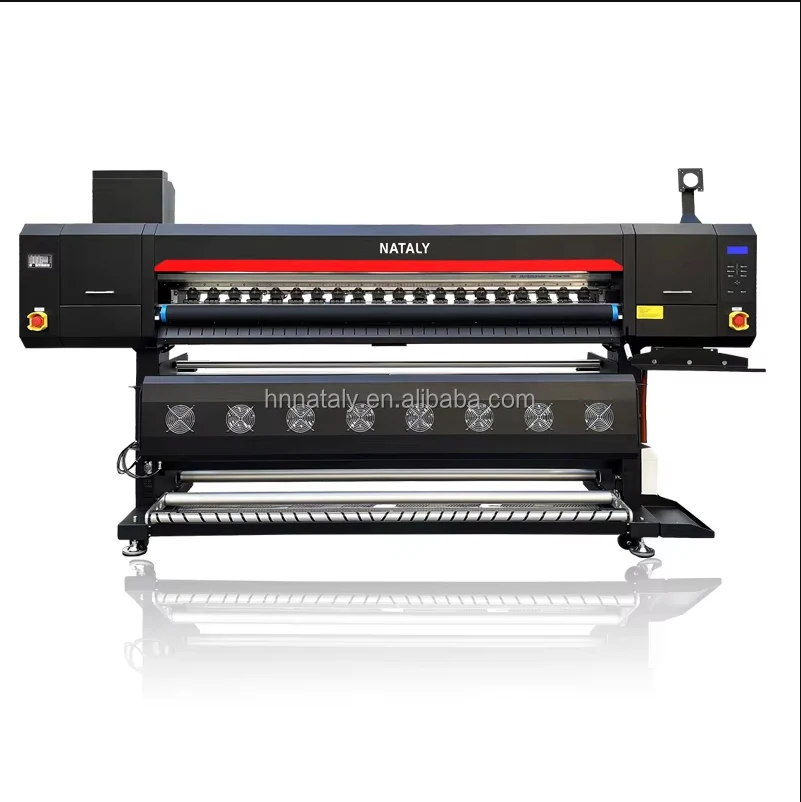 4 Head Large Format China Nataly Printer I3200 Textile Sublimation Jersey Printer Dye Sublimation Printer Wide Format
