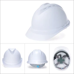 V-type breathable safety helmet