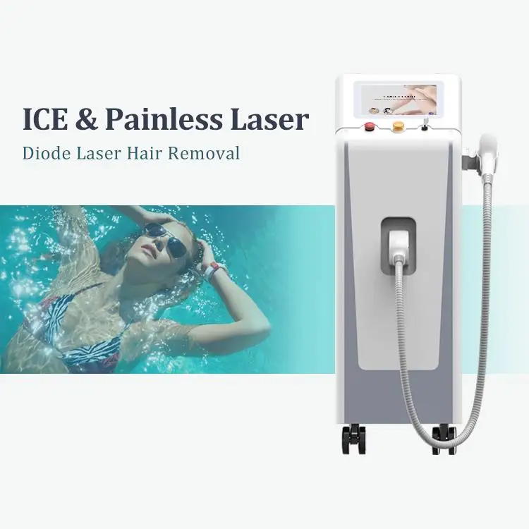 4 Wavelengths Diode Laser Permanent Hair Removal Laser Machine