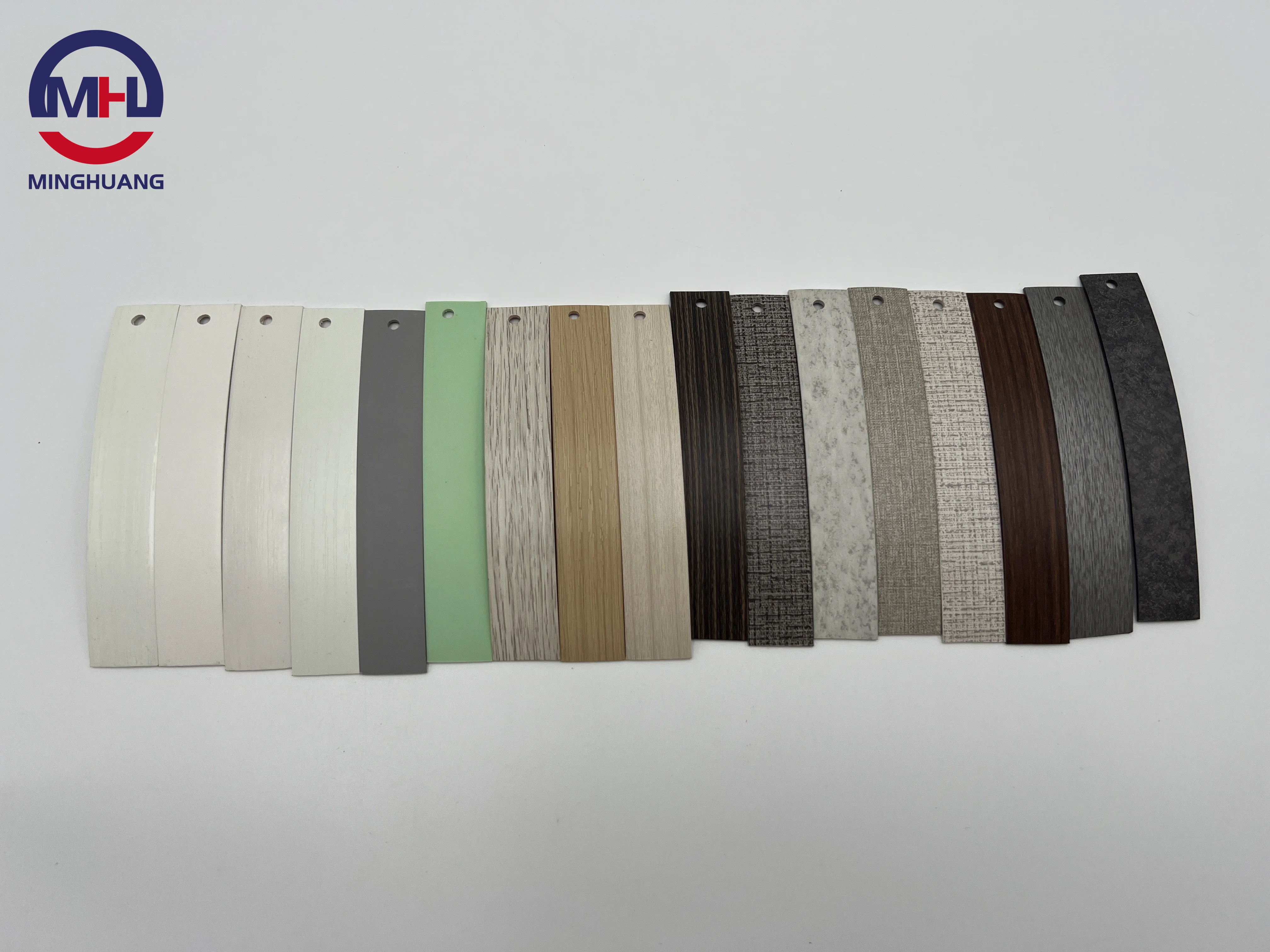 MH 0.4Mm- 2Mm Thickness Pvc Decorative Plastic Desk Wood Furniture Edge Banding And Veneer Edge Banding