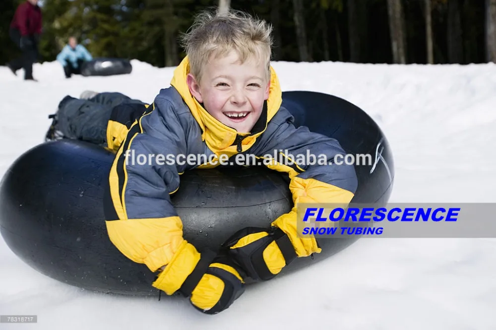 Winter and  ski snow tubing 110cm 44inch snow sled for adults