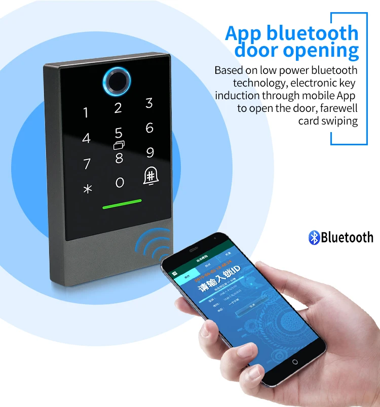  Панель управления доступом по отпечатку пальца TTlock smart