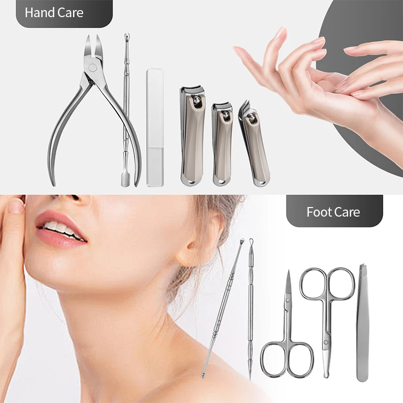 professional pedicure set cuticle clipper high quality nails tools nail cutter set