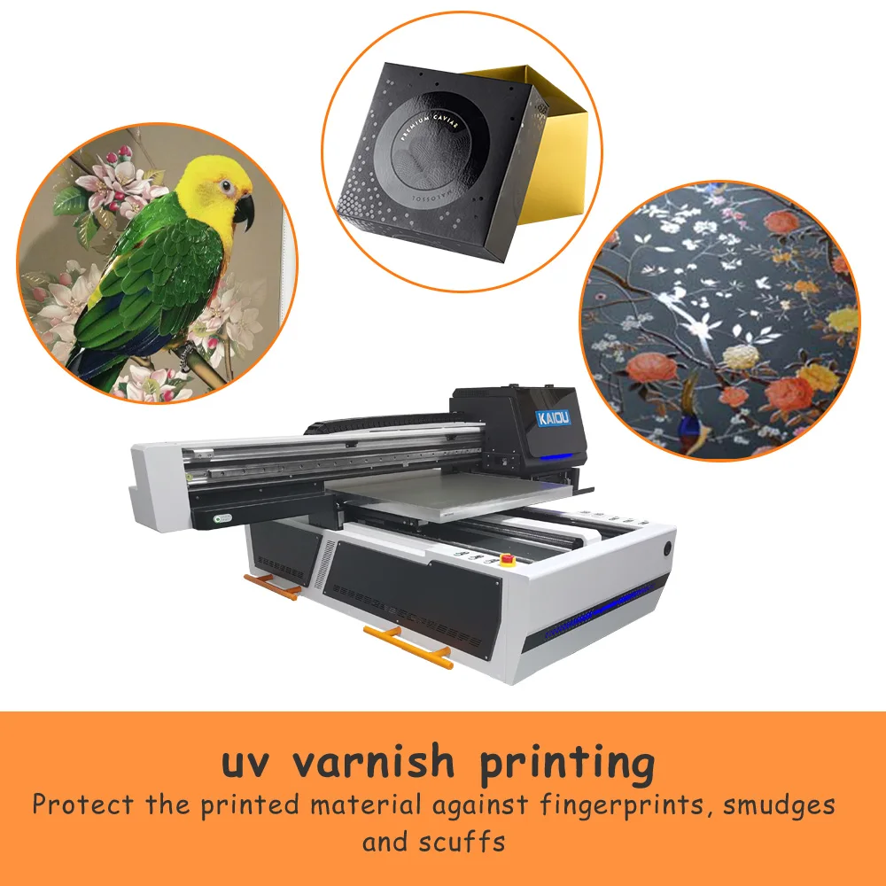 Digital 8 Color Direct DIY Pen Id Card CD PVC Glass Leather Metal Wood Phone Case Led Ink Jet Flatbed Spot Uv Printer 6090