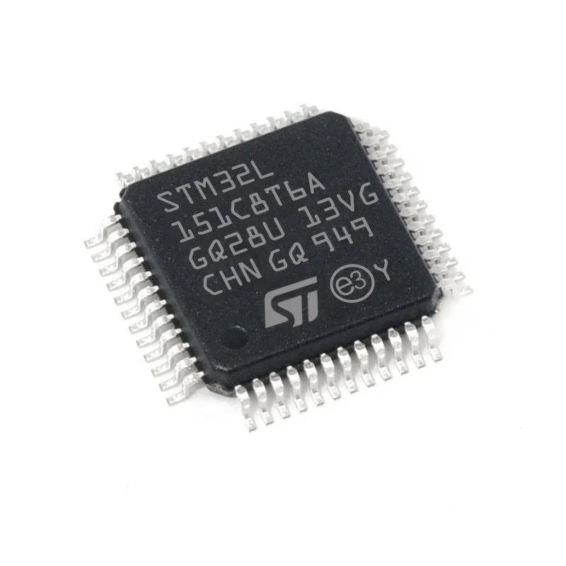 New and Original STM32L151C8T6 32L151 MCU 32Bit ARM Cortex M3 RISC 64KB Flash 2.5V/3.3V LQFP-48 in Stock One-stop BOM Sourcing
