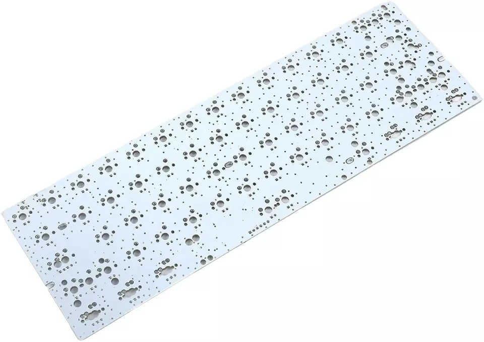 High TG Fr4 Wireless 96 96% Gerber File Maker USB Type C Hot Swap Qmk Via Gaming Wired Keyboard PCB with RGB