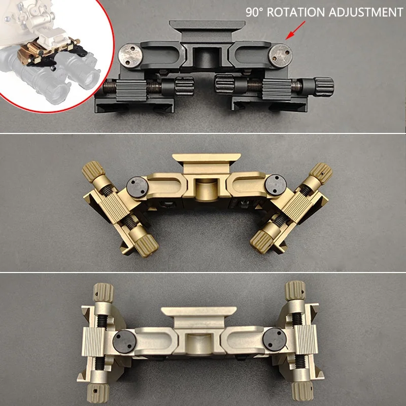 LWXC PVS14 Night vision NVG arms binocular bridge rhino mount for L4 G24 Helmet Fast mounted TK8002