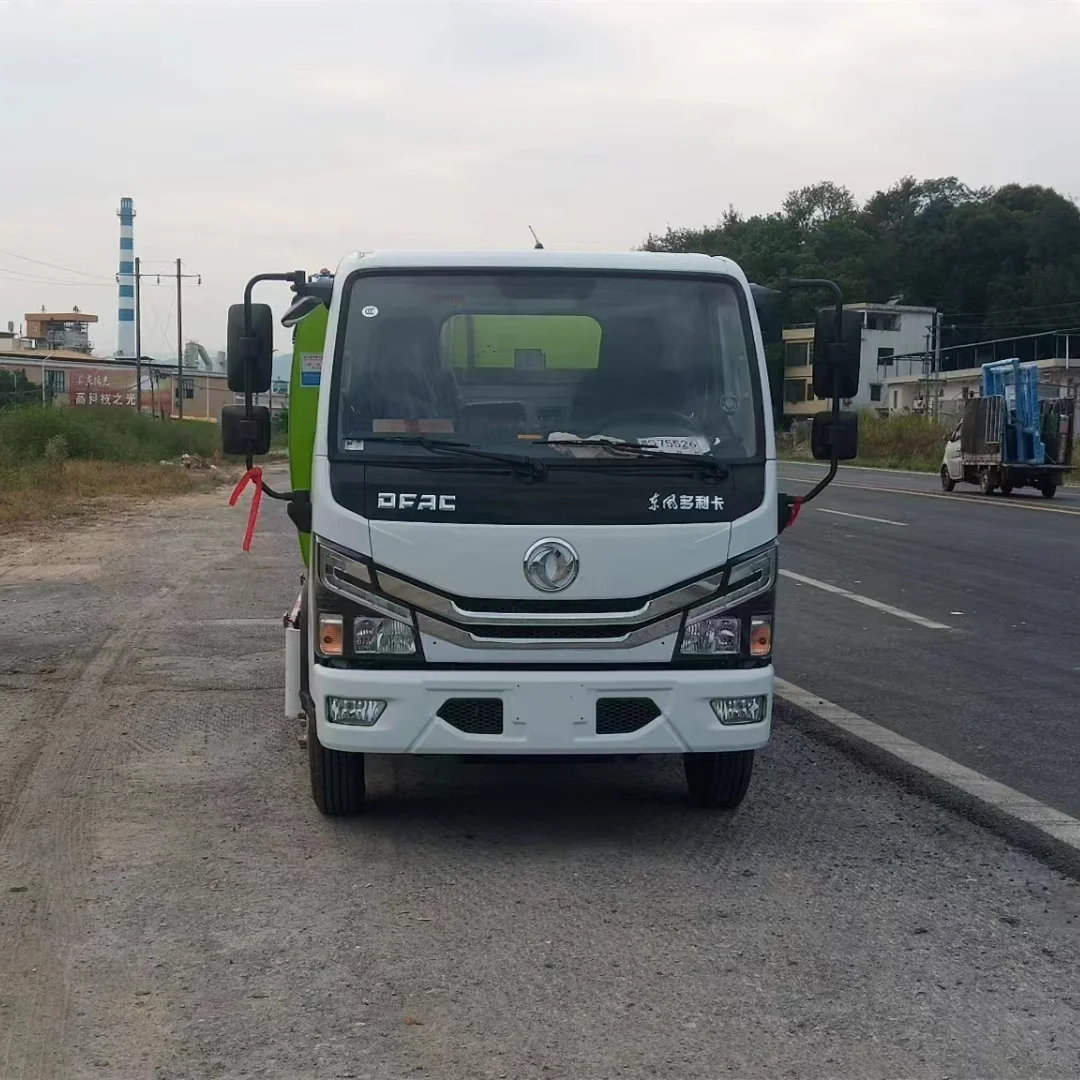 High quality new design rubbish collection mini compact road cleaning garbage truck