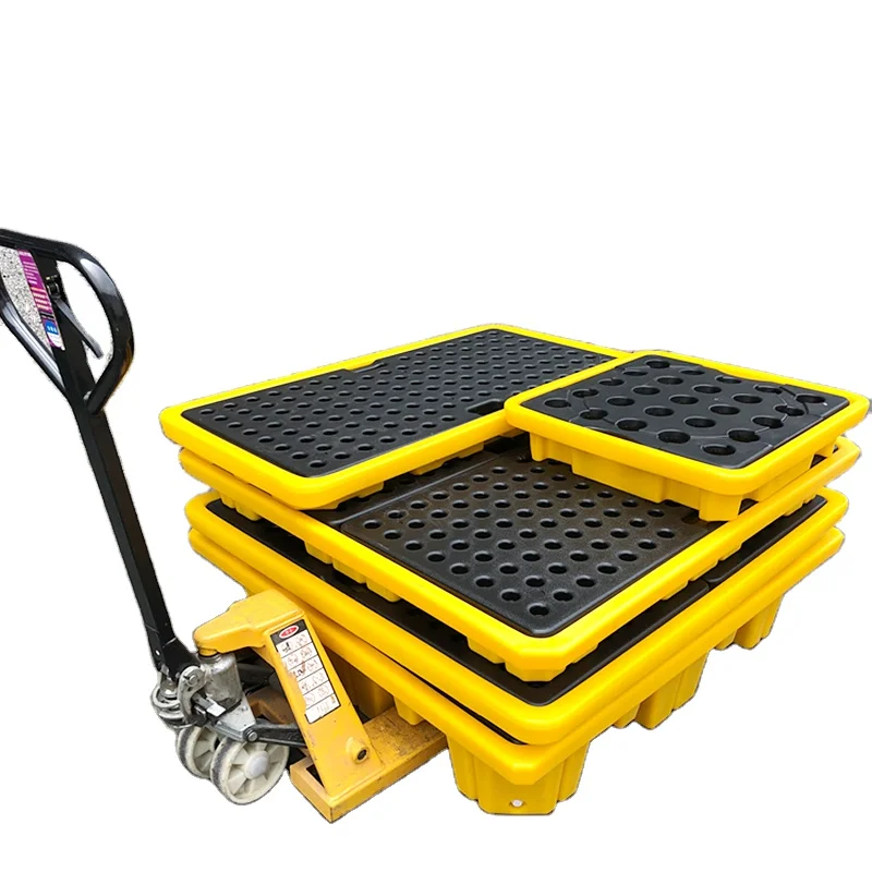 70L Spill Deck Laboratory Desktop Spill Tray 2 Drums Bunded Oil Spill Containment+