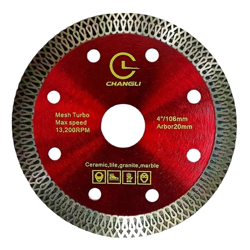 New Mesh  diamond cutting disc for tilestoneDiamond Disc Cutting Stone Porcelain Discs Tile Granite Saw Blade