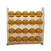 RUIMEIXIN Gym Sport Ball Holder Rack  basketball rack Cart basketball rack
