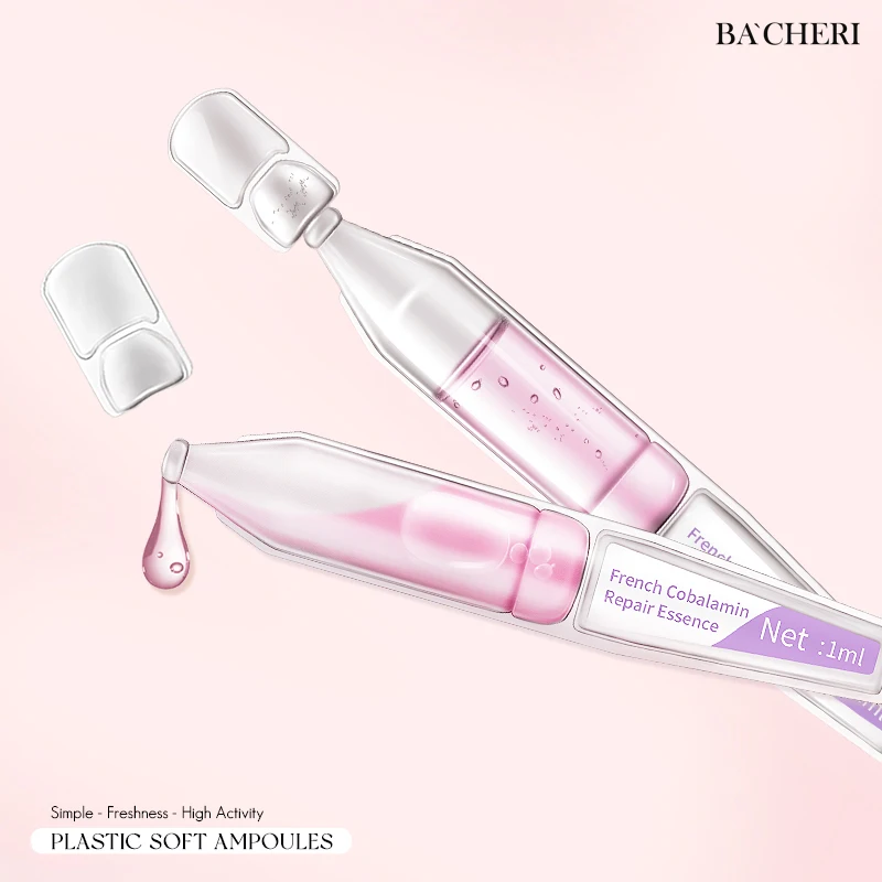 OEM Vitamin B12 Collagen SkinCare Anti Aging Hydrating Anti Acne  Hyaluronic Acid Ampoule Face Skin Care Facial Serum