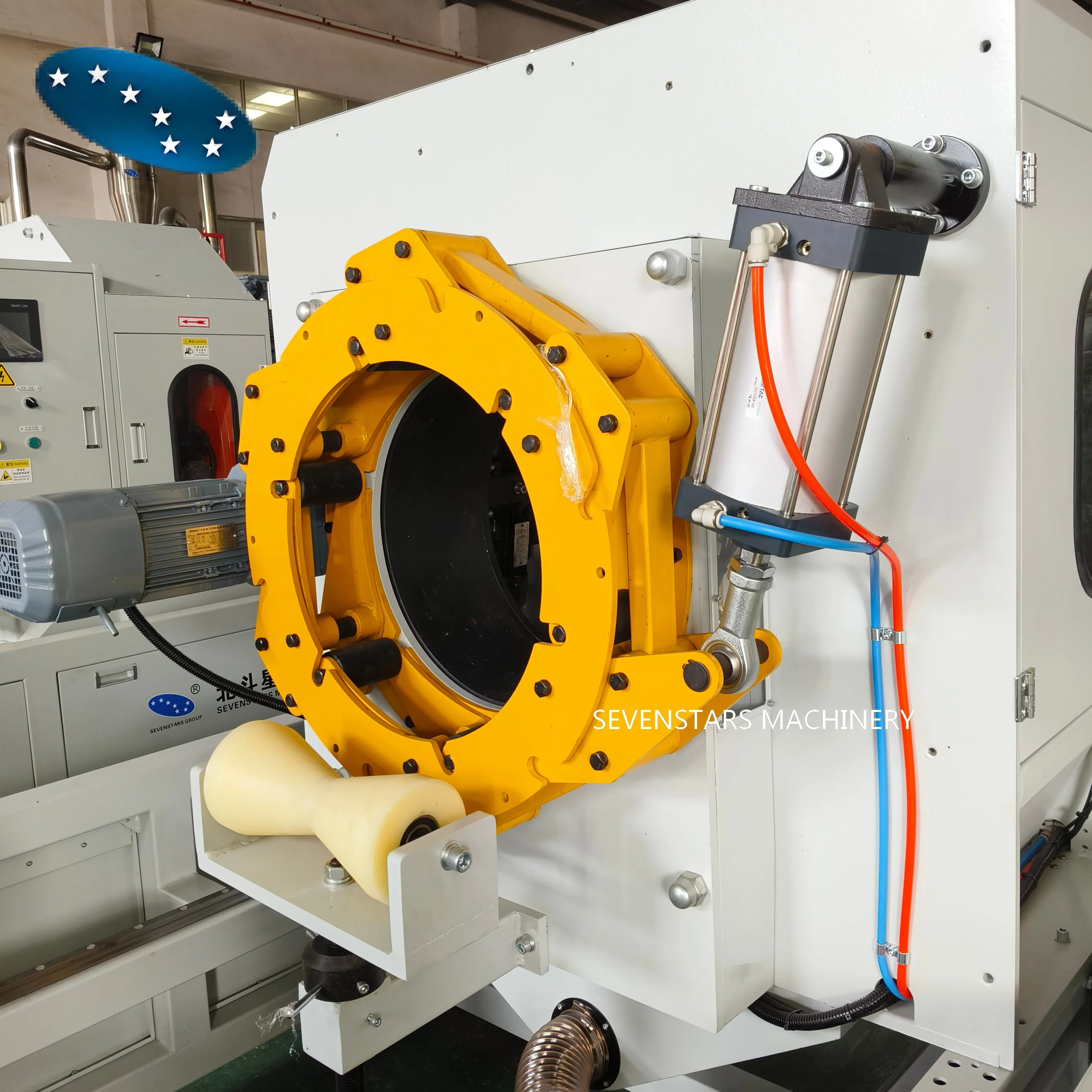 automatic PVC pipe planetary cutting machine plastic cutter