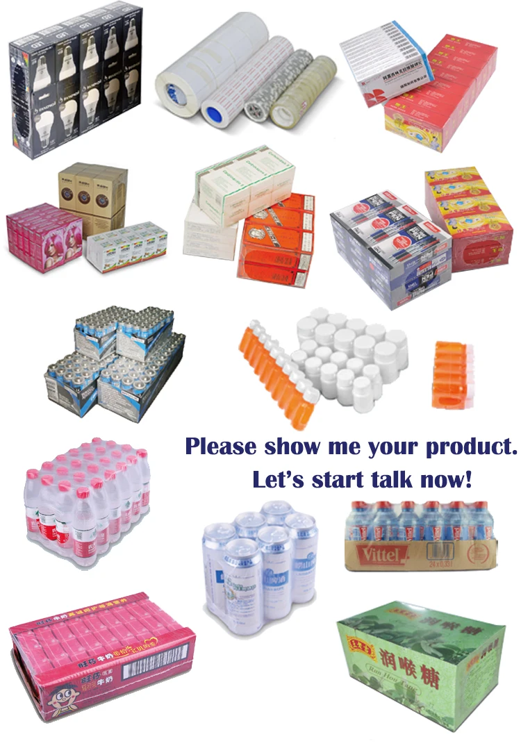  Автоматический упаковщик паутины упаковочное оборудование для термоусадочных туннелей упаковочная машина бутылок