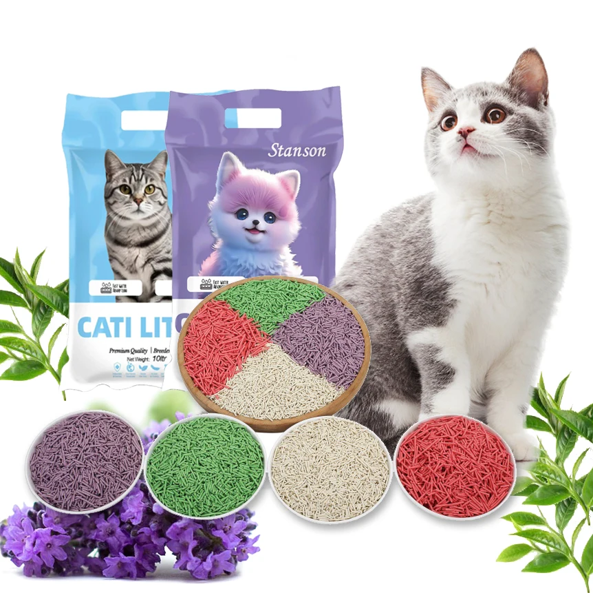 2024 оптовая продажа, Лидер продаж, объемный кошачий наполнитель, смешанный вкус, быстрая агломерация, обладает хорошим водопоглощающим эффектом, наполнитель для кошачьего туалета с тофу