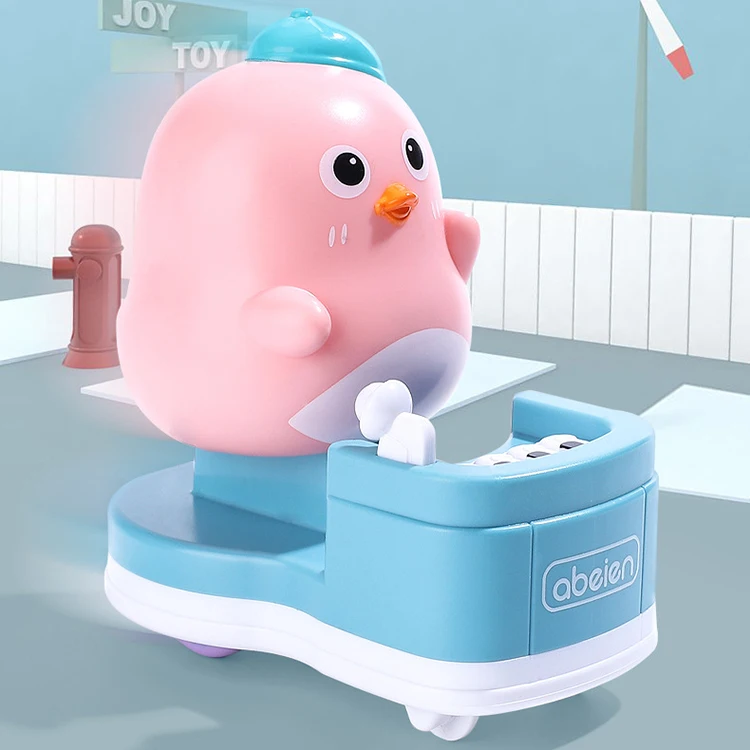 Wholesale Baby Cute Pet Pull Back Cars Animal Press Inertia Mini Cartoon Car Toy for Toddler