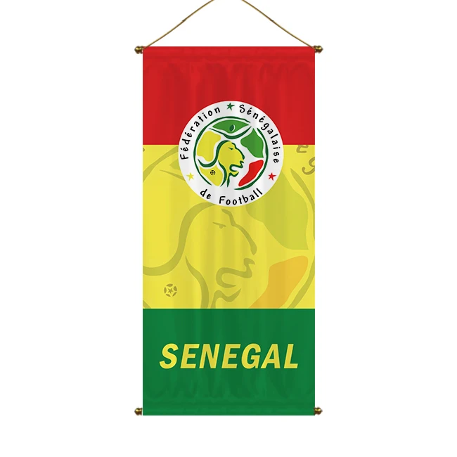 customized printing Netherlands Tunisia Switzerland Cameroon Croatia Ghana South Korea Serbia wall hanging flag