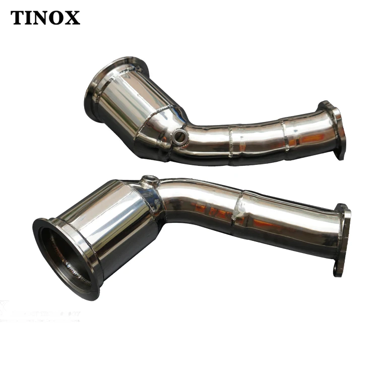 Factory Price Stainless Steel High-Performance High Flow Catalytic Converter Downpipe Header for Audi RS5 B9