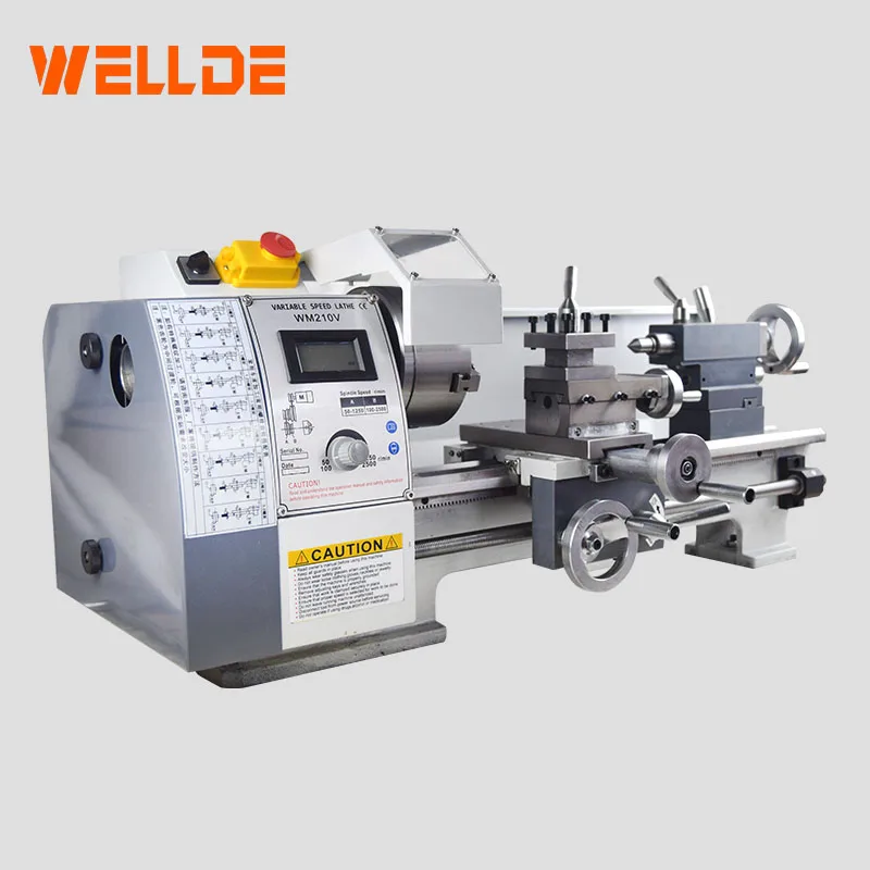 Hot Selling WM210V Mini Metal Combined Lathe For Hobby User With High Precision Portable Lathe Machines Mini Lathe Machine