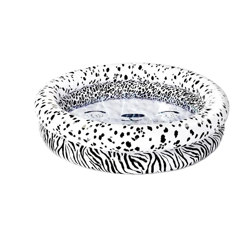 
2 rings inflatable kiddie pool 