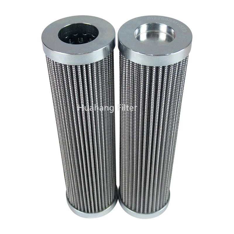 High filtration efficiency 3 micron pleated fiberglass replacement hydraulic oil filter  PI22063DN PI22063RF PI2208SMVST3