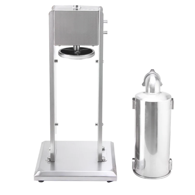High Quality 3L Vertical Chicken Small Hand Operated Manual Tabletop Pork Sausage Stuffer Filler Maker Making Machine Equipment