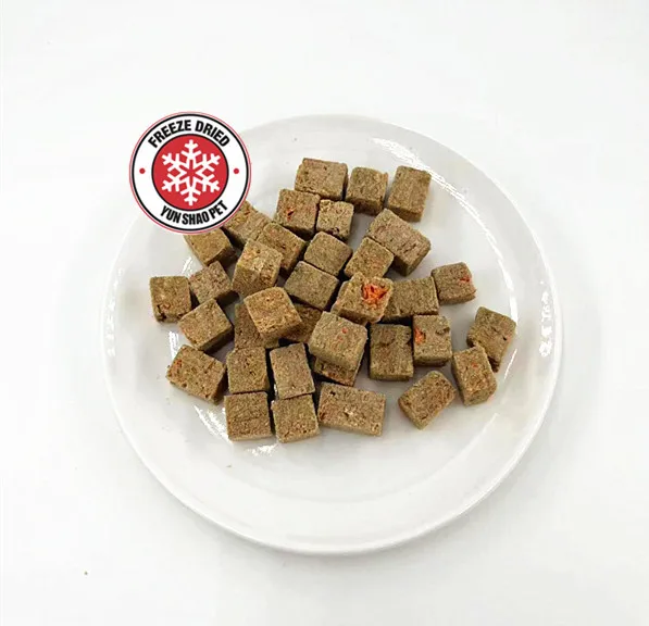 Organic Freeze-Dried Chicken Breast Beef Livers Freeze dried capelin fish Pet Snacks Cats Dogs Food Safe Treats