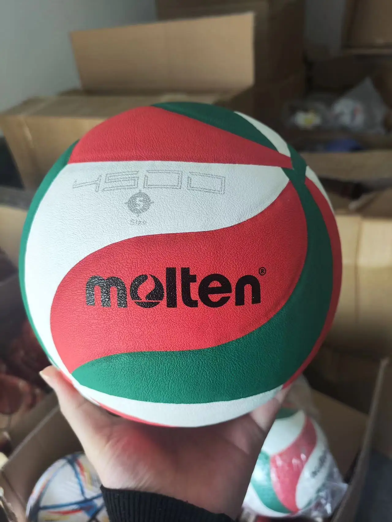 Musen Wholesale Molten Volleyball Ball Size 5 Soft Touch Material PU Leather Factory Customized for Training Low Price